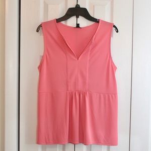 Ann Taylor top with notch neckline